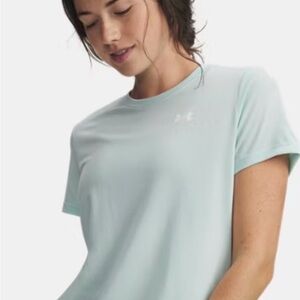 Under Armour Women's Mint Green Short Sleeve Tee